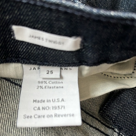 🆕 James Jeans Twiggy Distressed Mid-Rise Legging Jean Cotton Size 25 - Picture 11 of 11